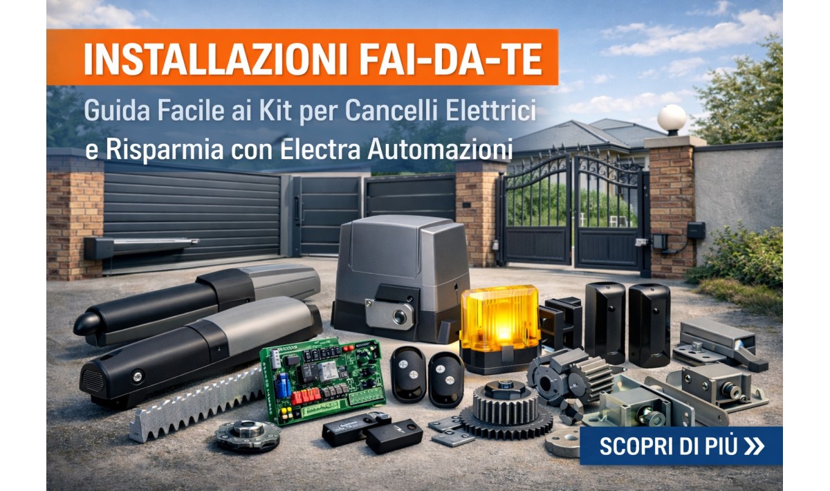 Installazioni Fai-Da-Te: Guida Facile ai Kit per Cancelli Elettrici e Come Risparmiare Tempo e Denaro con Electra Automazioni Installazioni Fai-Da-Te: Guida Facile ai Kit per Cancelli Elettrici e Come Risparmiare Tempo e Denaro con Electra Automazioni